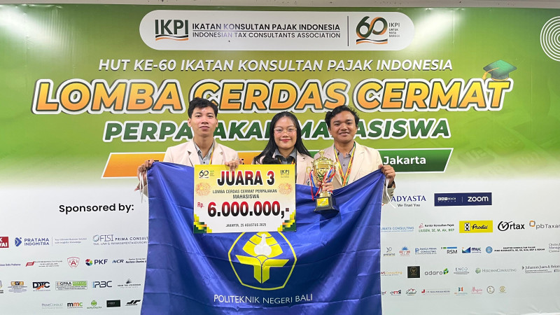 Gemilang Prestasi: Tim Akuntansi PNB Raih Juara 3 dalam Lomba Cerdas Cermat Perpajakan IKPI 2025